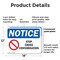 Signmission Safety Culture Sign, 18 in Width, Plastic, Rectangle OS-2PACK-NS-P-1218-L-18474 - alternate 3